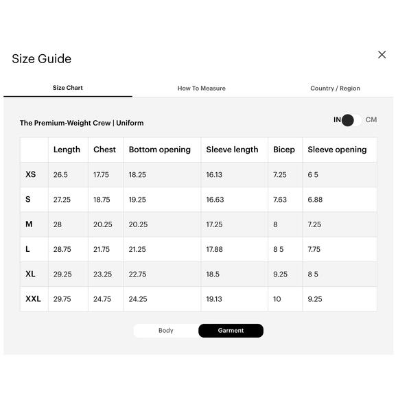 Everlane The Premium-Weight Crew Uniform T Shirt Mens Medium Black Short Sleeve - Picture 9 of 9